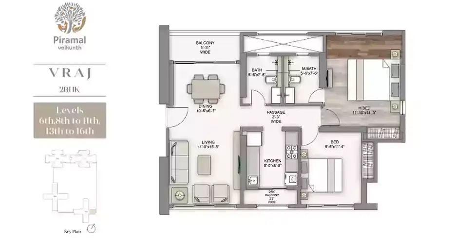 Piramal Realty Balkum Floor Plans Piramal Realty Balkum Floor Plans