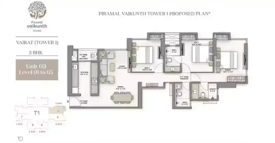 Piramal Realty Balkum Floor Plans Piramal Realty Balkum Floor Plans